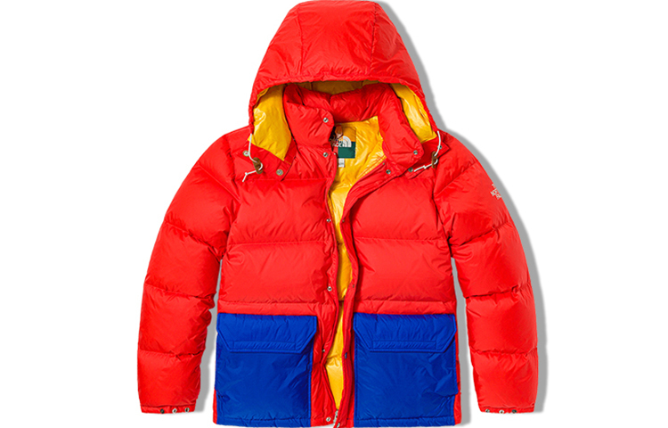 【代購】THE NORTH FACE Urban Exploration Down Jacket Winter Men's Red NF0A7QFD-0TV