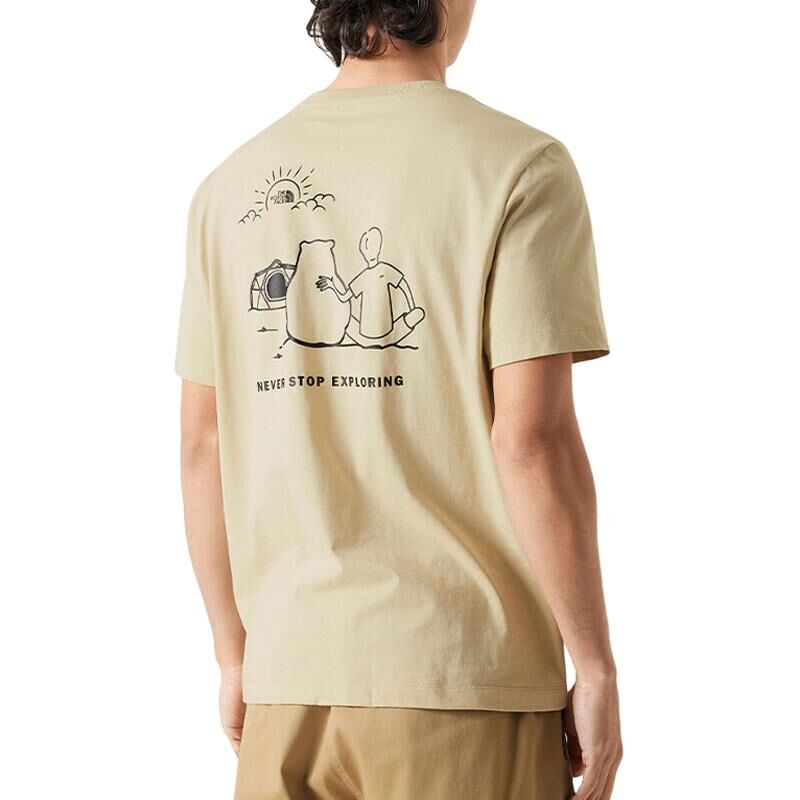 【代購】THE NORTH FACE Urban Exploration T Shirt Unisex Khaki NF0A8AUV-3X4