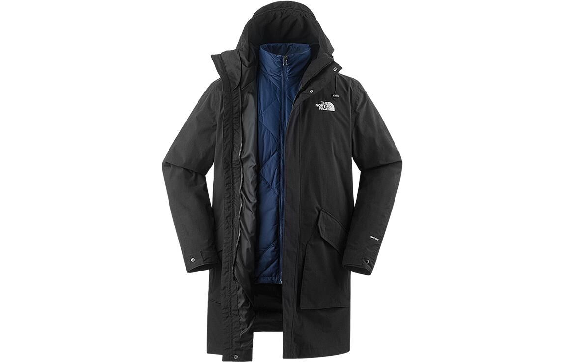 【代購】THE NORTH FACE Urban Exploration Waterproof And Windproof To Keep Warm Windbreaker Jacket Men's Black NF0A7QT5-92H
