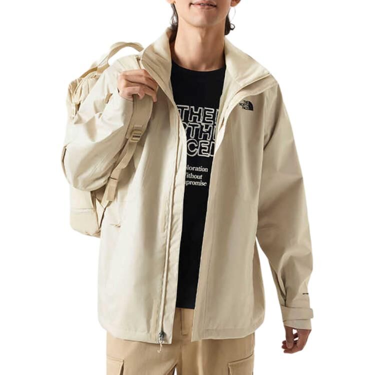【代購】THE NORTH FACE Urban Exploration Waterproof, Windproof, Breathable, Water Repellent Windbreaker Jacket Men's Khaki NF0A8AUM-3X4