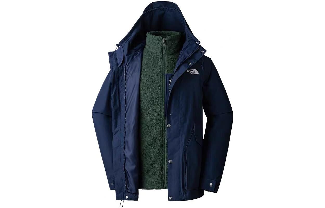 【代購】THE NORTH FACE Urban Exploration Waterproof And Windproof To Keep Warm Windbreaker Jacket Men's OBH/Blue NF0A7QSZ-OBH