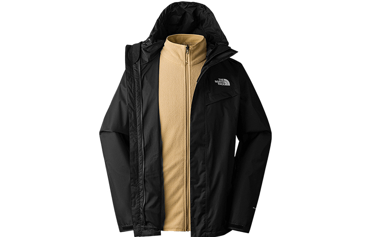 【代購】THE NORTH FACE Urban Exploration Hiking Waterproof And Windproof To Keep Warm Windbreaker Jacket Men's Black NF0A88RP-UK2