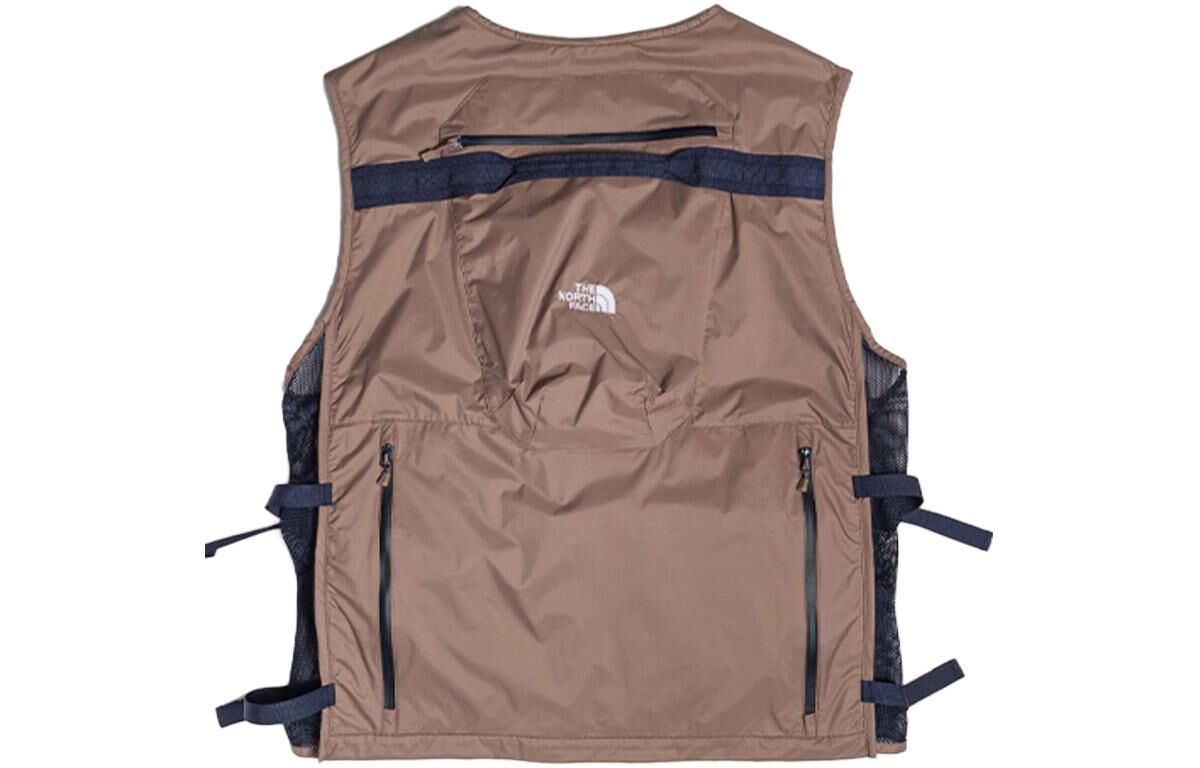 【代購】THE NORTH FACE Urban Exploration Vests Men's Khaki V-neck Moderate Workwear NF0A7WEO-EFU