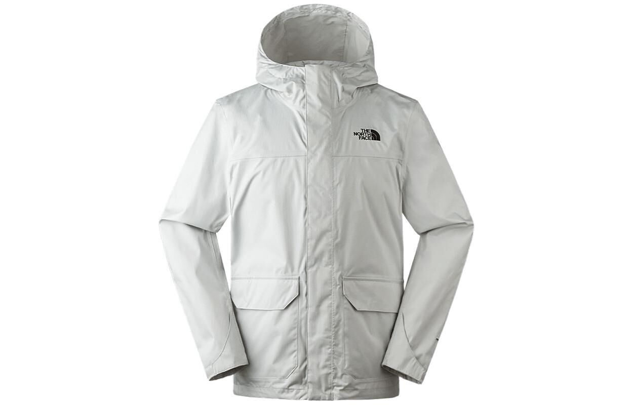 【代購】THE NORTH FACE Urban Exploration Hiking Waterproof, Windproof, And Breathable Windbreaker Jacket Men's Gray NF0A8AUK-9B8