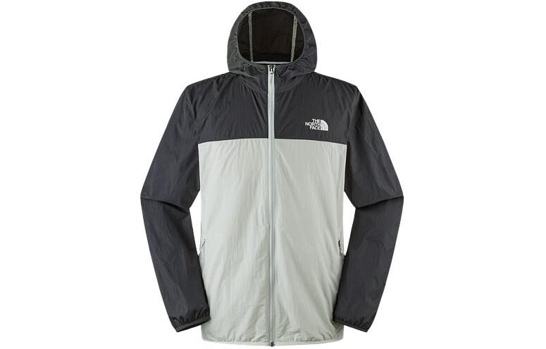 【代購】THE NORTH FACE Urban Exploration Breathable And Quick Dry UV Protection Sun Protective Clothing Men's Gray NF0A8AUS-AZ5