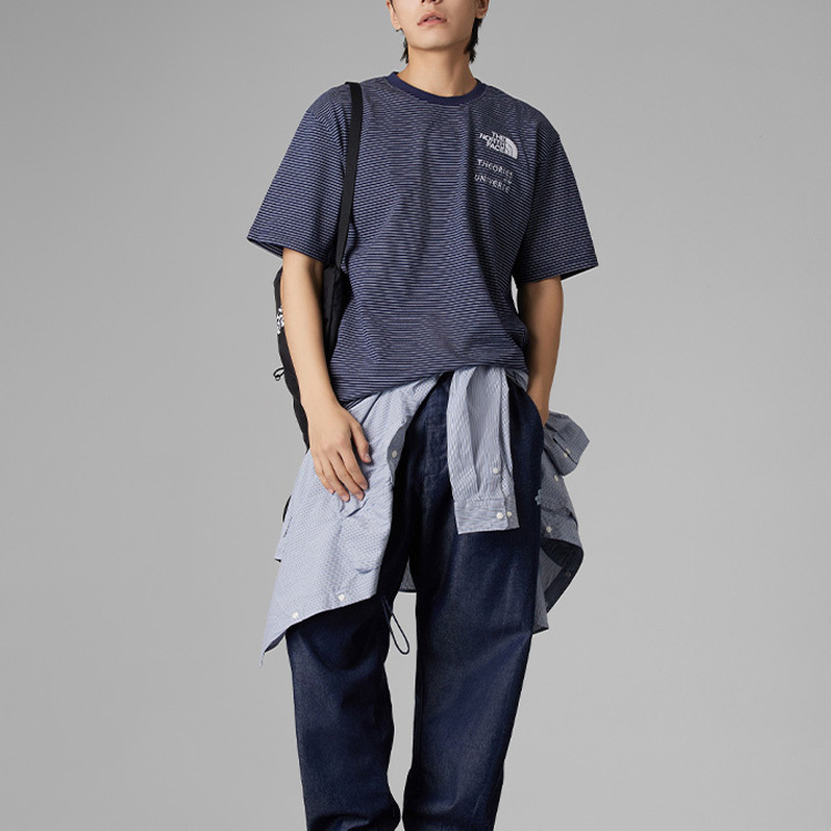 【代購】THE NORTH FACE Urban Exploration T Shirt Men's The North Face Summit Blue NF0A885P-8K2