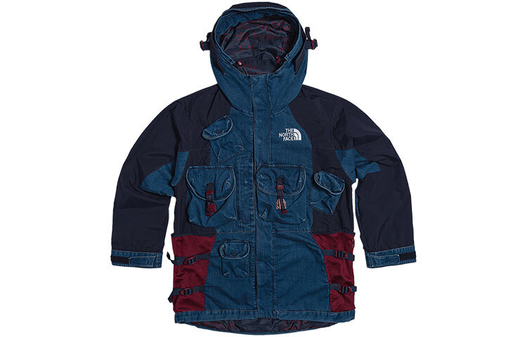 【代購】THE NORTH FACE Urban Exploration Denim Jacket Men's Blue NF0A7W96-DF7