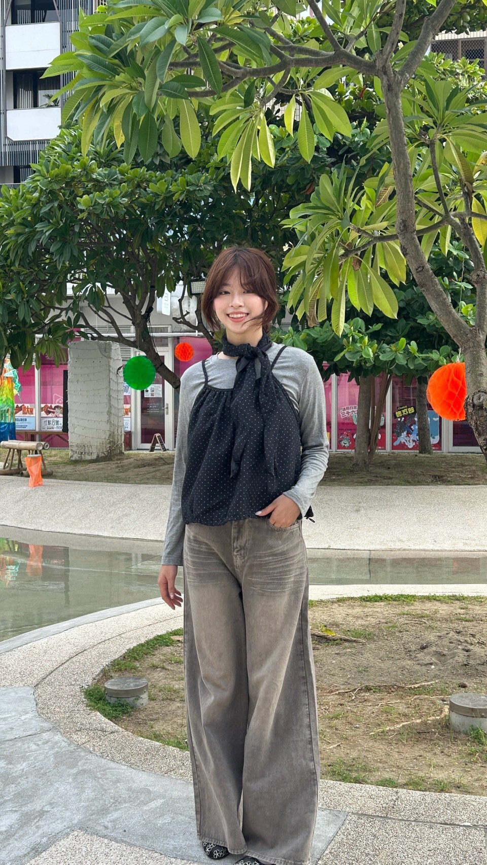點點背心加打底三件組S