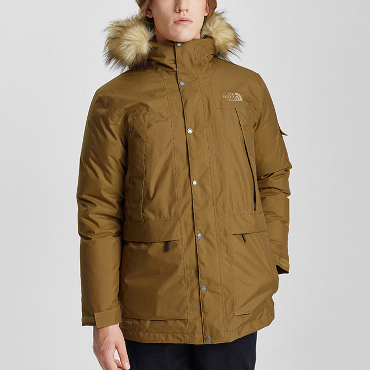 【代購】THE NORTH FACE Urban Exploration Waterproof, Windproof, And Breathable Windbreaker Jacket Men's Brown NF0A4NBG-173