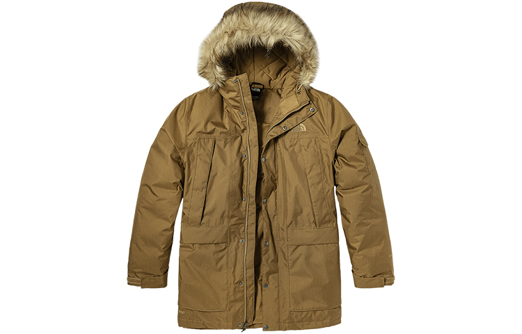 【代購】THE NORTH FACE Urban Exploration Waterproof, Windproof, And Breathable Windbreaker Jacket Men's Brown NF0A4NBG-173