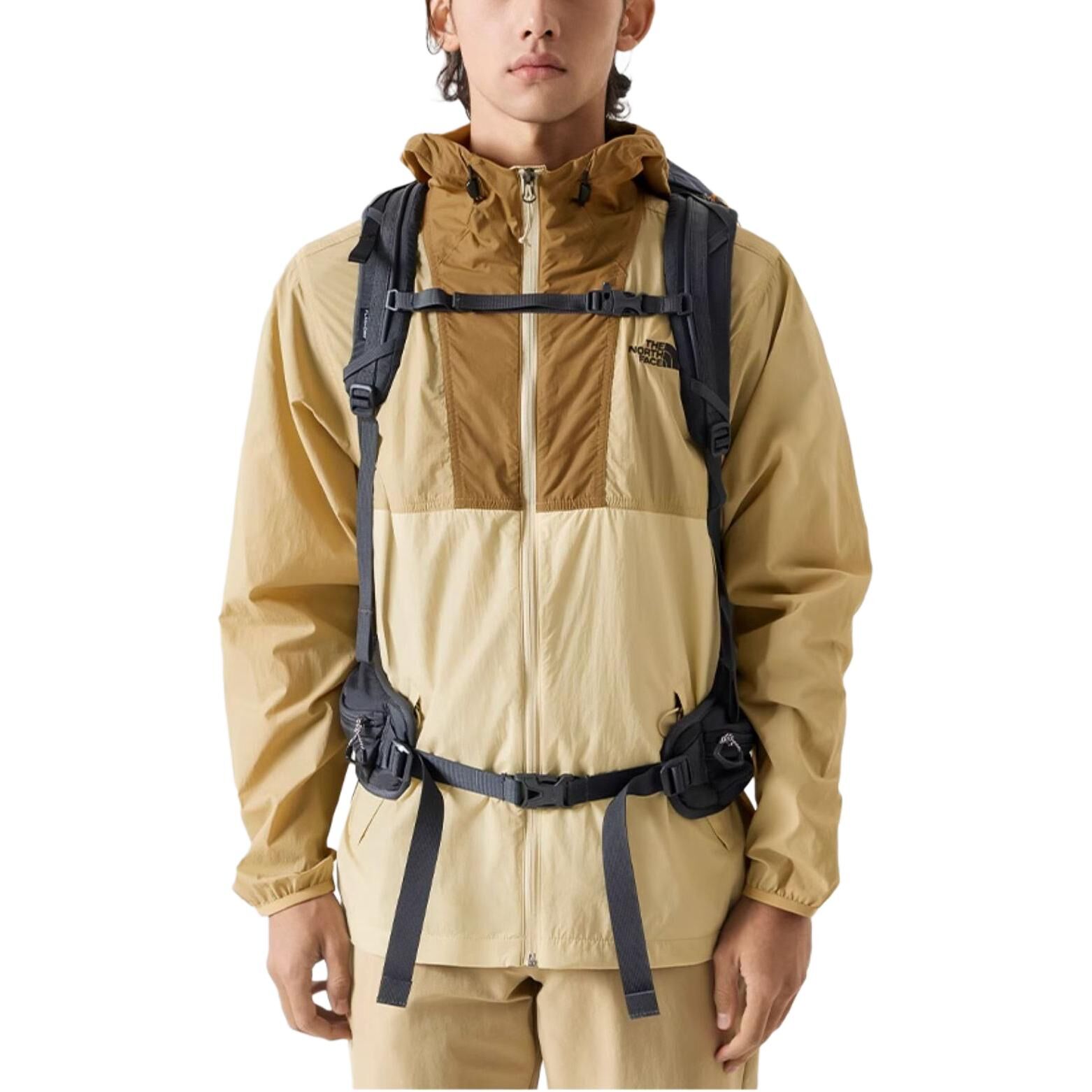 【代購】THE NORTH FACE Urban Exploration Breathable And Quick Dry Windproof UV Protection Sun Protection Clothing Men's Khaki NF0A8BA5-IY4