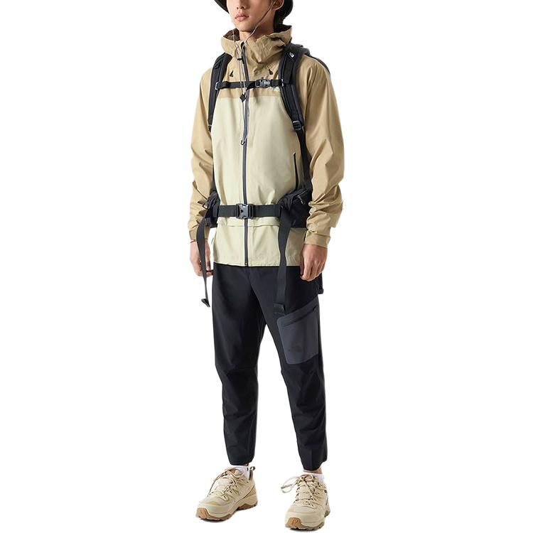 【代購】THE NORTH FACE Urban Exploration Hiking Outdoor Adventure Windproof And Breathable Windbreaker Jacket Men's Khaki NF0A89SV-PV6