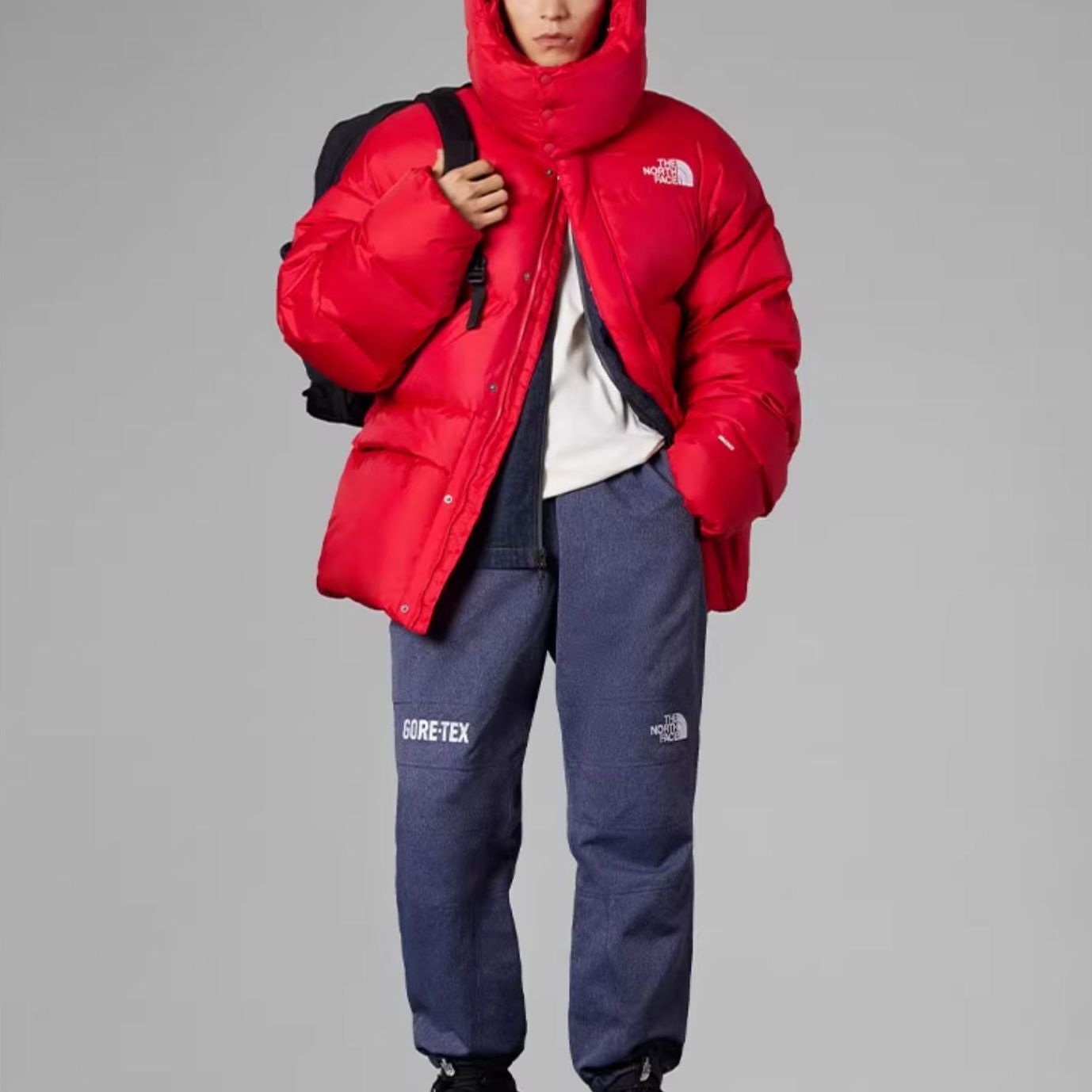 【代購】THE NORTH FACE Urban Exploration Down Jacket Unisex Red NF0A8ASD-682