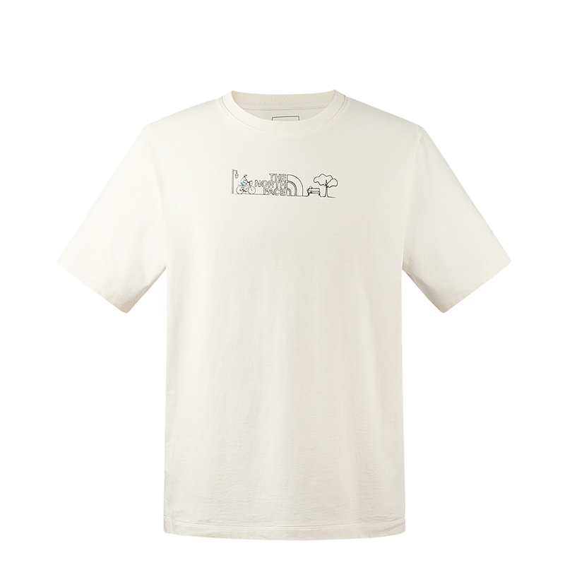 【代購】THE NORTH FACE Urban Exploration T Shirt Unisex Dune White NF0A8CSX-QLI