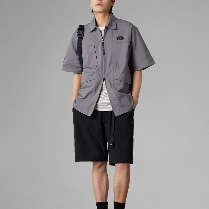 【代購】THE NORTH FACE Urban Exploration SS24 Shirt Men's Pearl Gray NF0A8861-0UZ