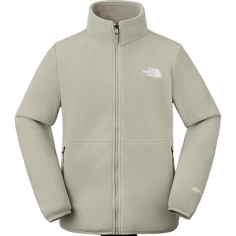【代購】THE NORTH FACE Urban Exploration FW24 ZIP in Velvet feel Coat Men's Clay Gray NF0A83O9-1I4