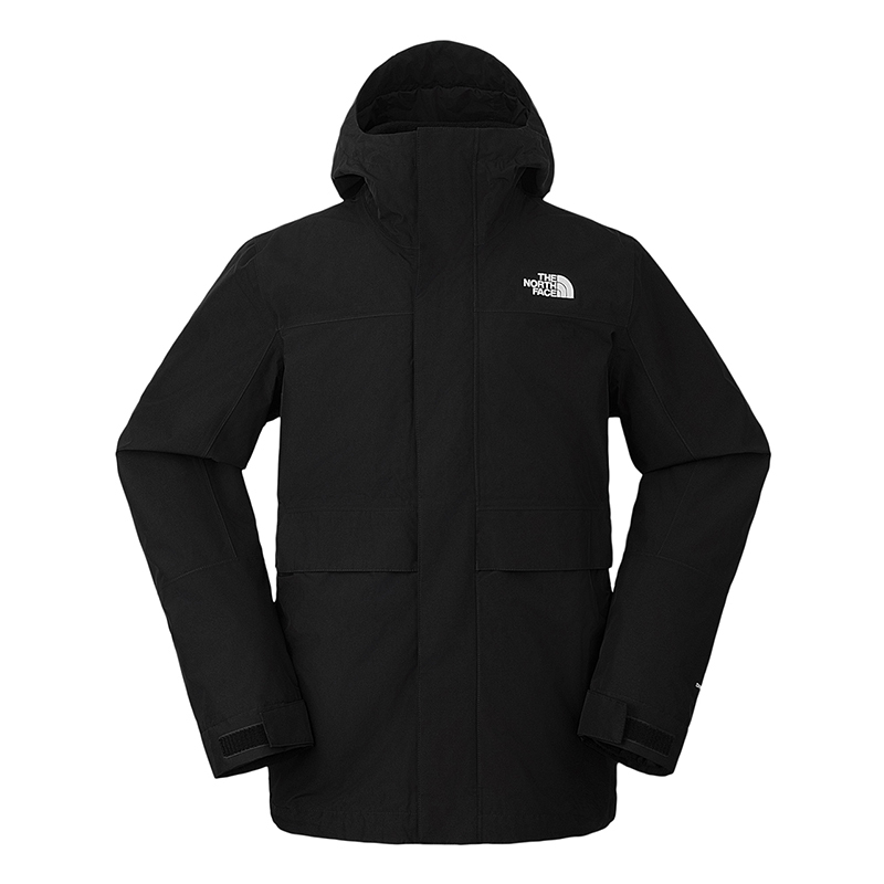【代購】THE NORTH FACE Urban Exploration FW24 Waterproof And Windproof To Keep Warm Windbreaker Jacket Men's Cosmic Black NF0A89YX-JK3