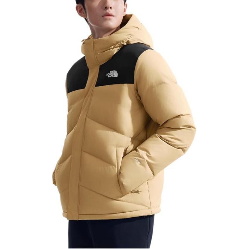 【代購】THE NORTH FACE Urban Exploration Down Jacket Men's Stone Tan NF0A8929-QV2