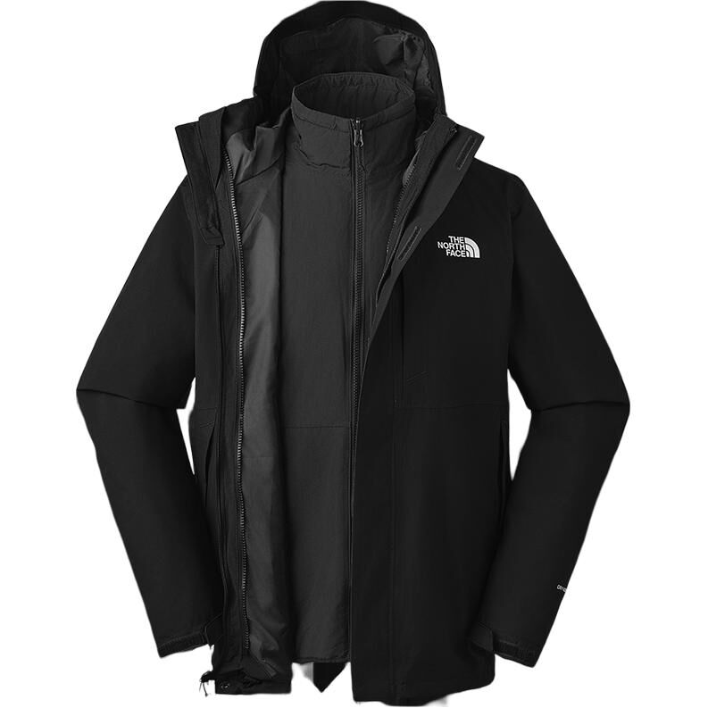 【代購】THE NORTH FACE Urban Exploration Waterproof And Windproof To Keep Warm Windbreaker Jacket Men's Cosmic Black NF0A81RN-4H0