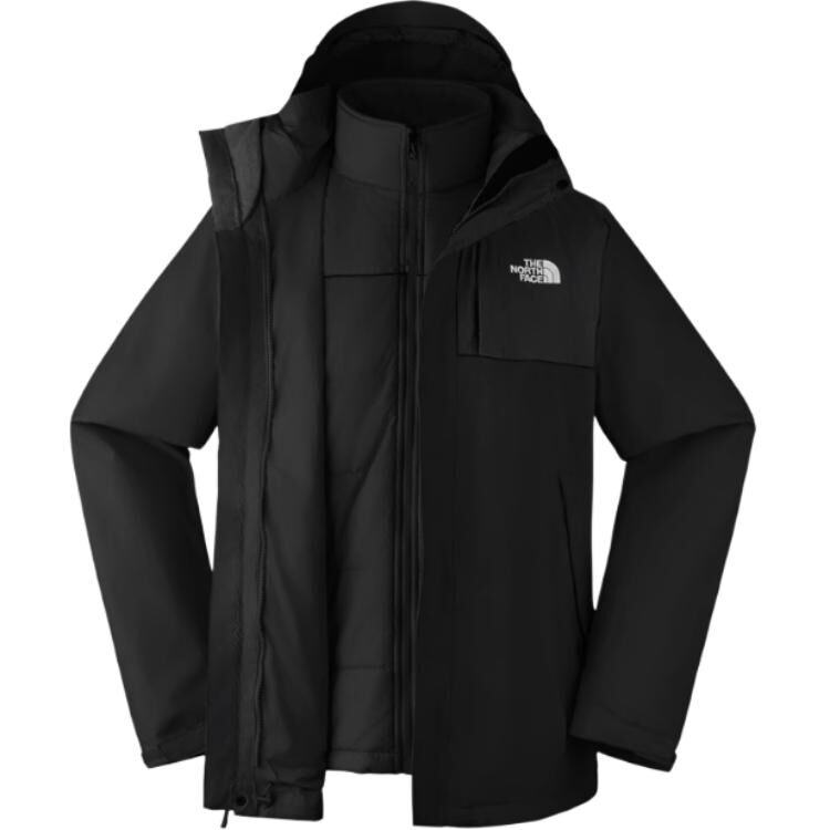 【代購】THE NORTH FACE Urban Exploration Waterproof And Windproof To Keep Warm Windbreaker Jacket Men's Cosmic Black NF0A8DNC-JK3