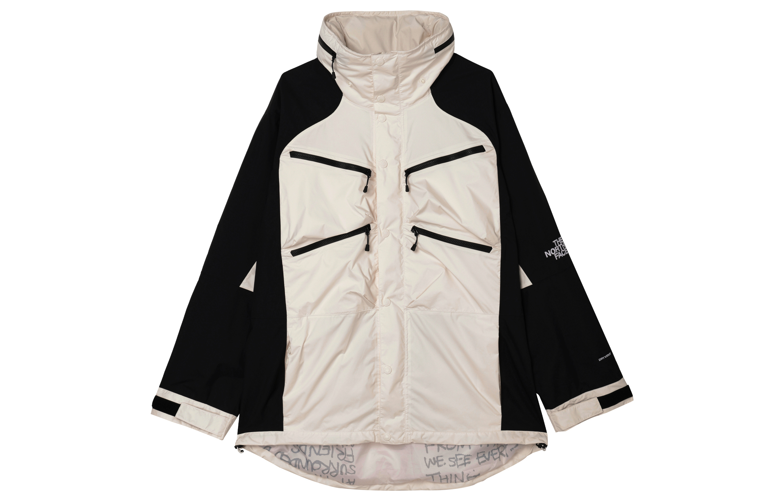 【代購】THE NORTH FACE Urban Exploration Waterproof Windbreaker Jacket Men's Ecru NF0A7W92-QLI