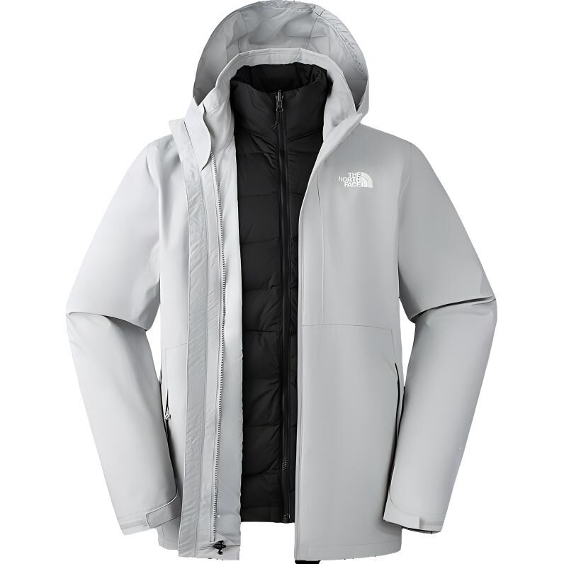 【代購】THE NORTH FACE Urban Exploration Waterproof And Windproof To Keep Warm Windbreaker Jacket Men's Starlight Gray NF0A88RK-A0M