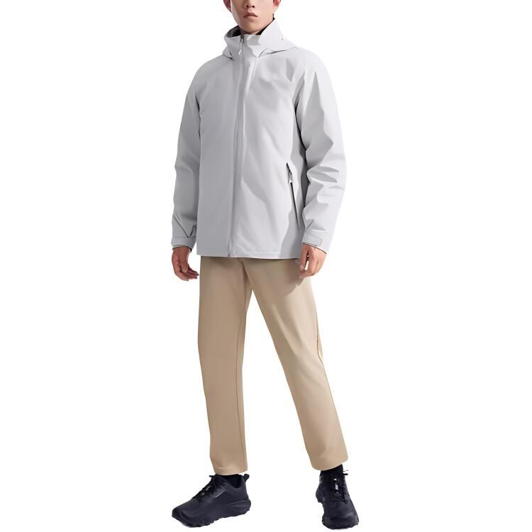 【代購】THE NORTH FACE Urban Exploration Waterproof And Windproof To Keep Warm Windbreaker Jacket Men's Starlight Gray NF0A88RK-A0M