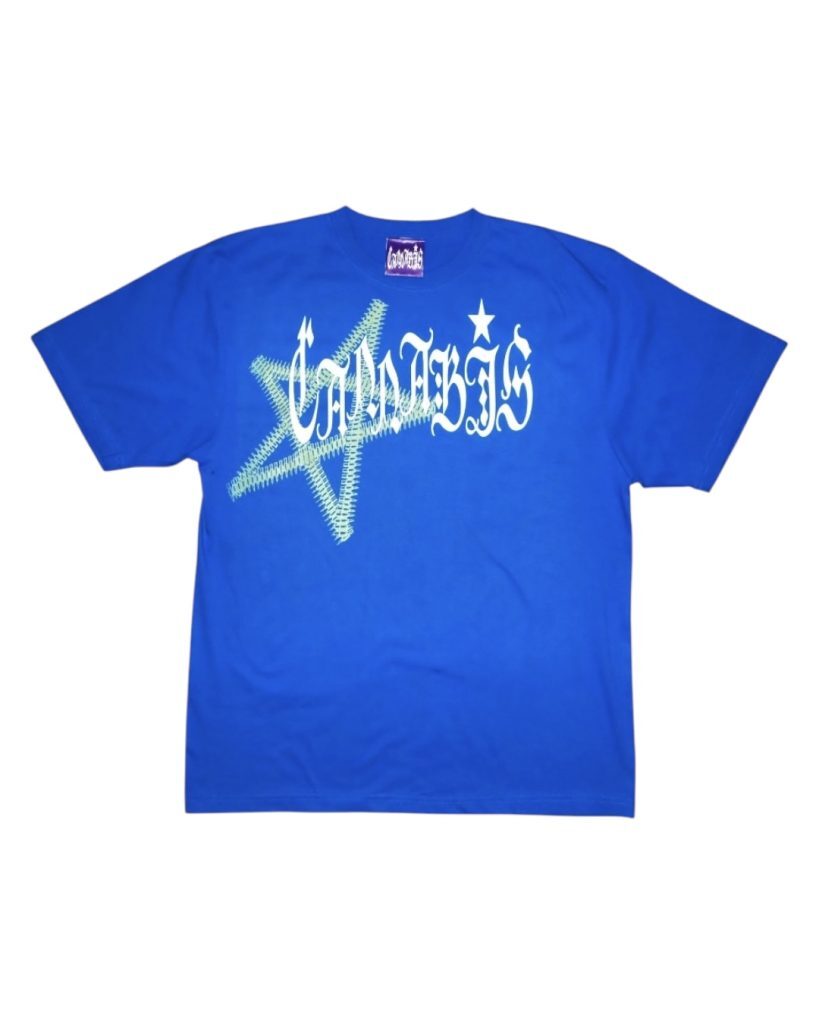 CANNABIS｜CANNABIS × Roydon T-shirt (Royal Blue)