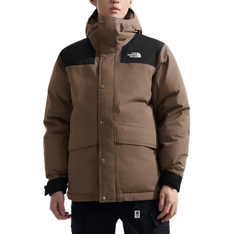 【代購】THE NORTH FACE Urban Exploration AW24 Mountain Down Jacket Men's Smoky Brown NF0A89Z0-5EX