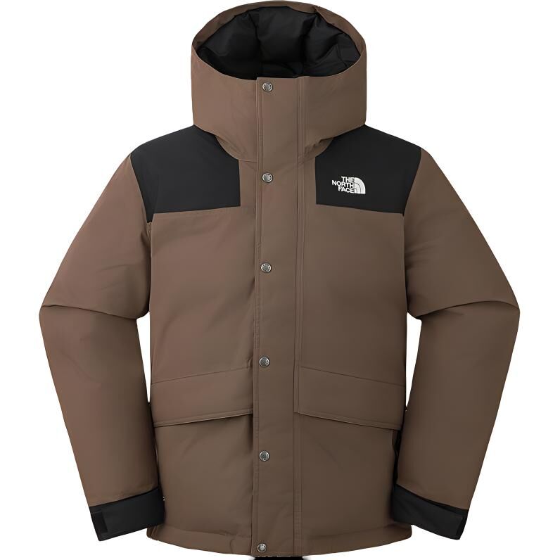 【代購】THE NORTH FACE Urban Exploration AW24 Mountain Down Jacket Men's Smoky Brown NF0A89Z0-5EX