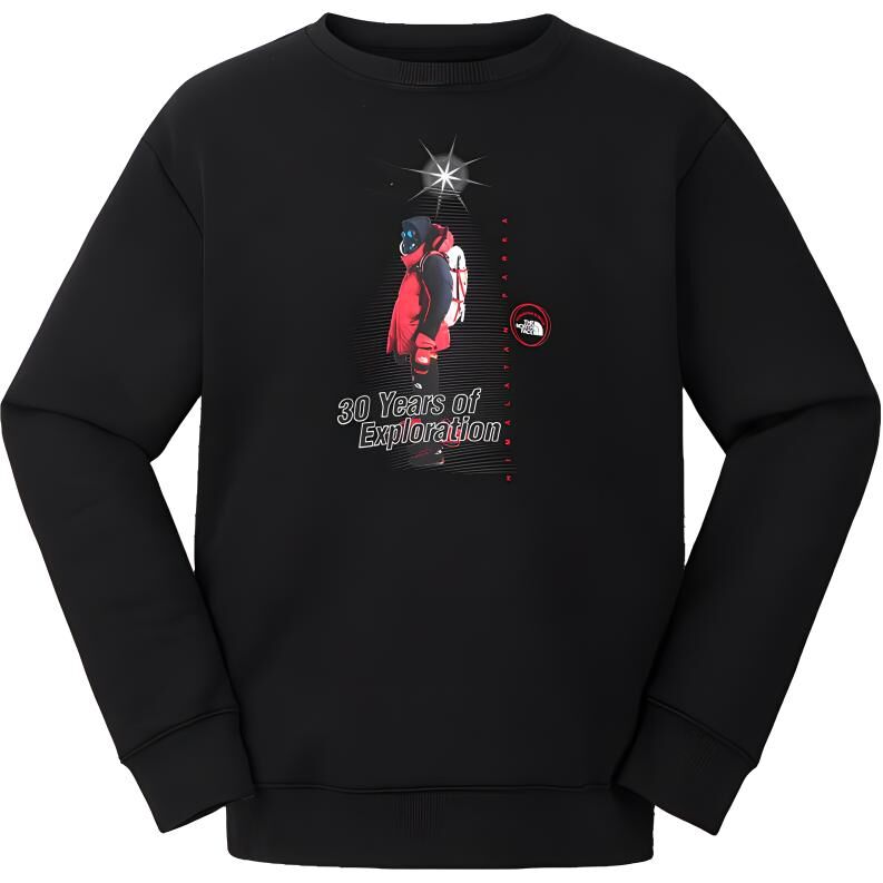 【代購】THE NORTH FACE Urban Exploration FW24 Sweatshirt Men's Cosmic Black NF0A8ATEJK3
