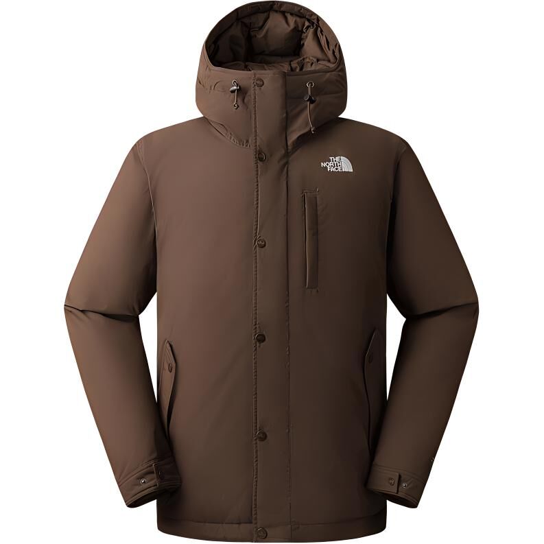 【代購】THE NORTH FACE Urban Exploration Down Jacket Men's Smoky Brown NF0A88R4-1OI