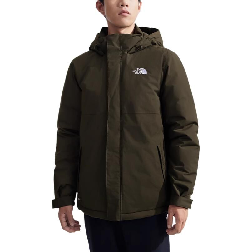 【代購】THE NORTH FACE Urban Exploration Down Jacket Men's Ebony Green NF0A8DM8-21L