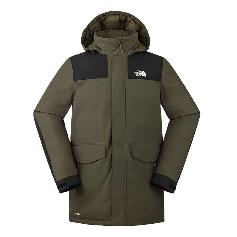 【代購】THE NORTH FACE Urban Exploration Down Jacket Men's Ebony Green NF0A4U81-BQW