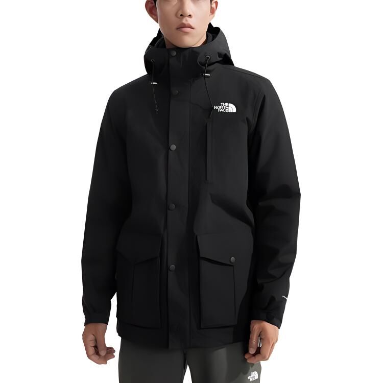 【代購】THE NORTH FACE Urban Exploration Waterproof And Windproof Windbreaker Jacket Men's Cosmic Black NF0A88RB-4H0