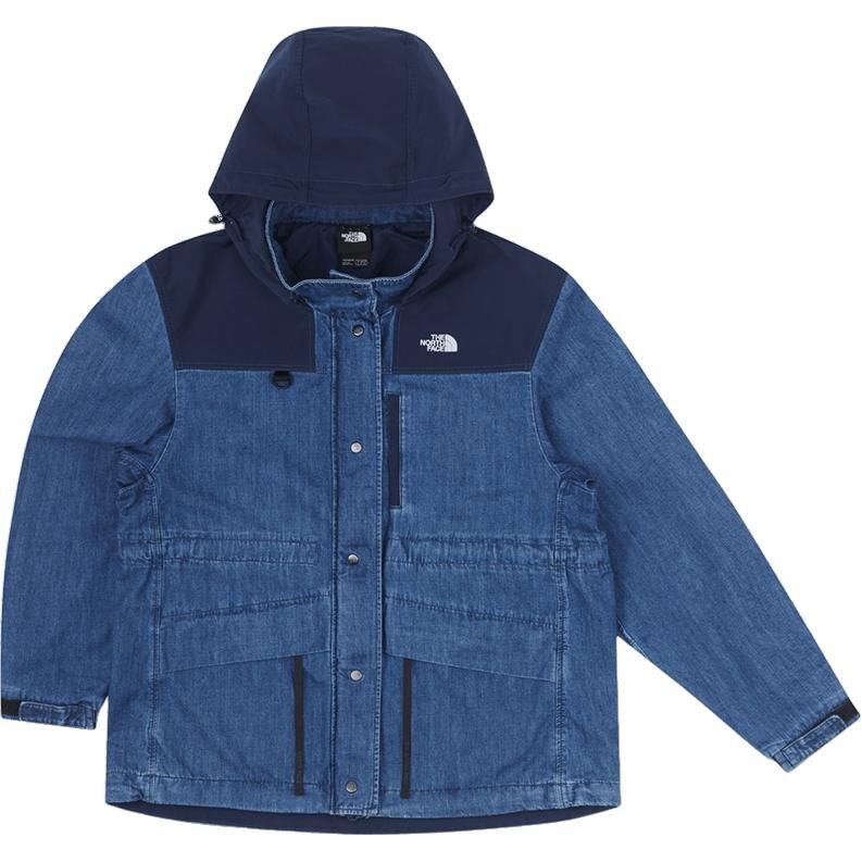 【代購】THE NORTH FACE Urban Exploration Denim Jacket Unisex Blue NF0A8A7P-DF7