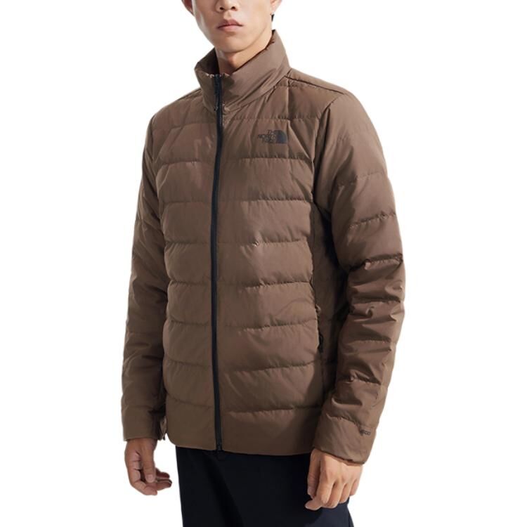 【代購】THE NORTH FACE Urban Exploration Waterproof And Windproof To Keep Warm Windbreaker Jacket Men's Smoky Brown NF0A83SL-1OI