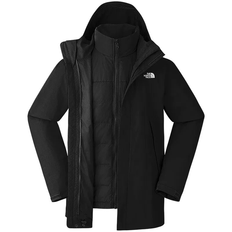 【代購】THE NORTH FACE Urban Exploration Waterproof And Windproof To Keep Warm Windbreaker Jacket Unisex Cosmic Black NF0A8DMH-JK3