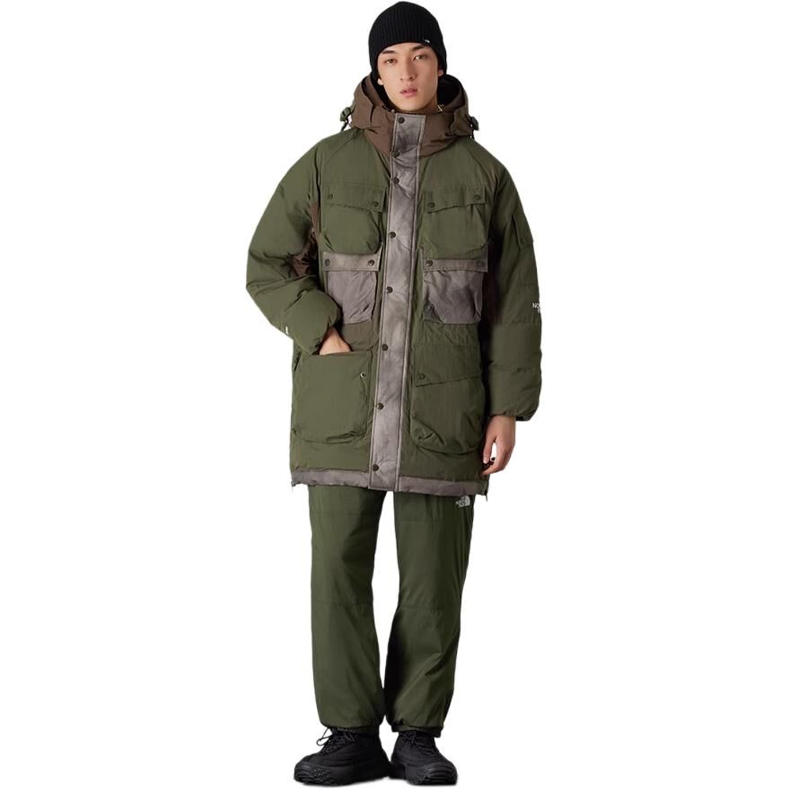 【代購】THE NORTH FACE Urban Exploration Down Jacket Men's Army Green NF0A8A89-0QP