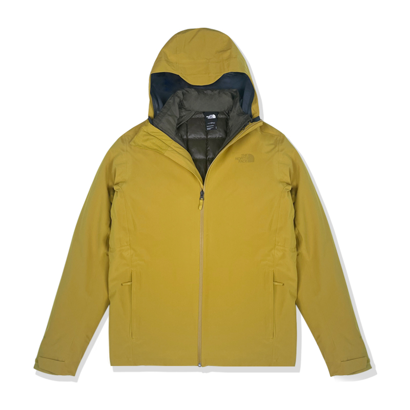 【代購】THE NORTH FACE Urban Exploration Waterproof, Windproof, Breathable, And Thermal Windbreaker Jacket Unisex Ginger Yellow NF0A7UL5-96H