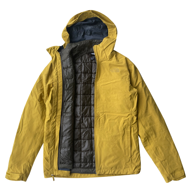 【代購】THE NORTH FACE Urban Exploration Waterproof, Windproof, Breathable, And Thermal Windbreaker Jacket Unisex Ginger Yellow NF0A7UL5-96H