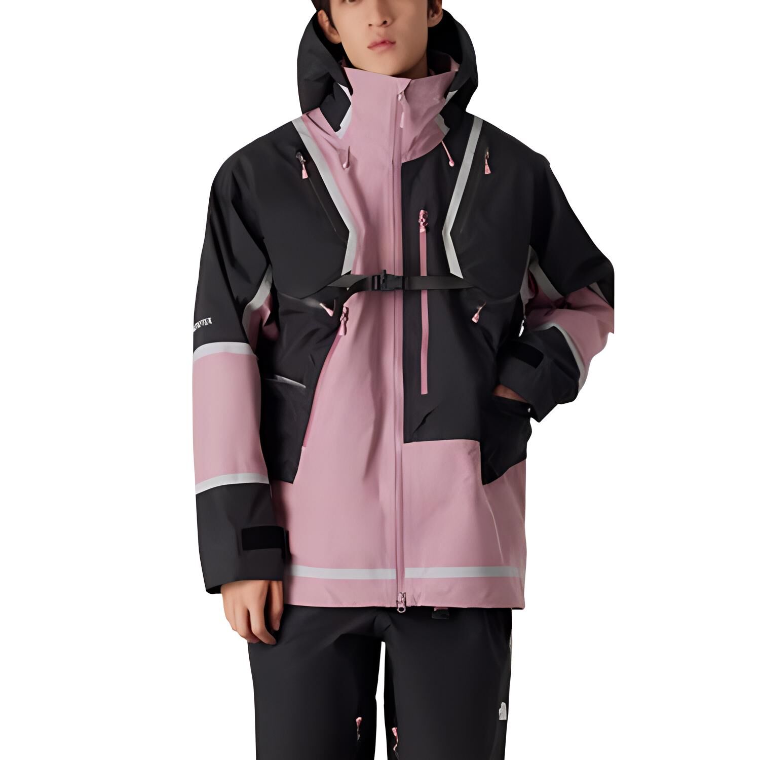 【代購】THE NORTH FACE Urban Exploration Waterproof, Windproof, Breathable, And Thermal Windbreaker Jacket Men's Pink NF0A8BSE-4DP