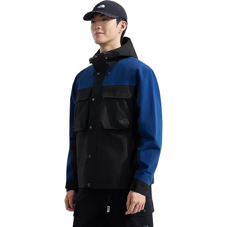 【代購】THE NORTH FACE Urban Exploration Waterproof And Windproof Windbreaker Jacket Men's Marine Blue NF0A8CAW-5T5