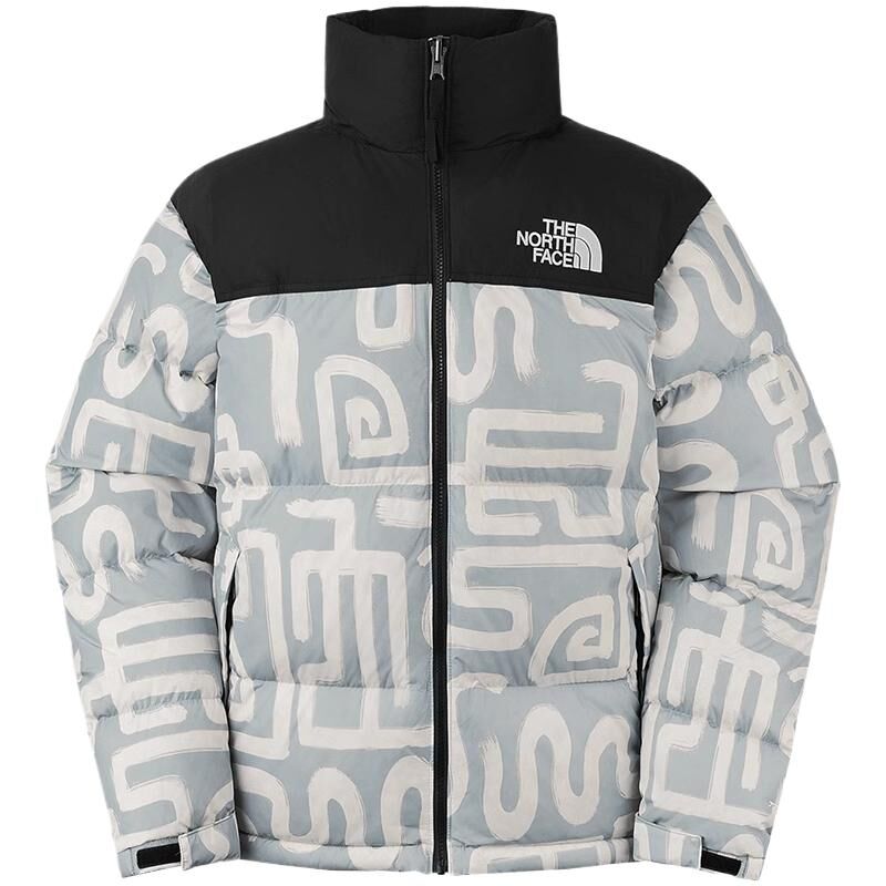【代購】THE NORTH FACE Urban Exploration Down Jacket Men's Lead White NF0A3C8D-8H1