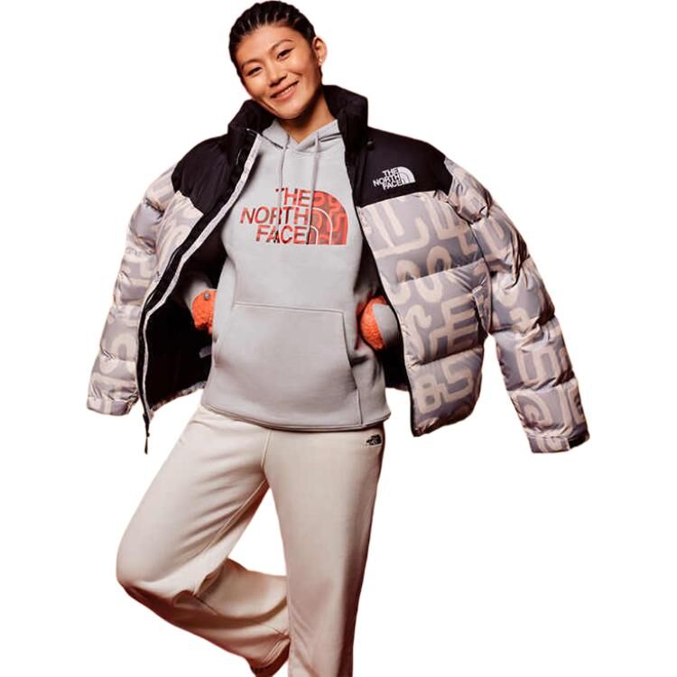 【代購】THE NORTH FACE Urban Exploration Down Jacket Men's Lead White NF0A3C8D-8H1