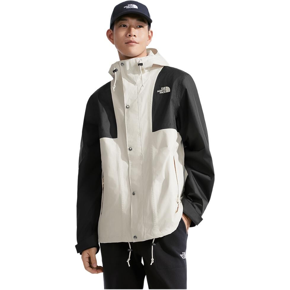 【代購】THE NORTH FACE Urban Exploration Waterproof, Windproof, And Abrasion Resistant Windbreaker Jacket Men's Dune White NF0A8ESQ-ROU