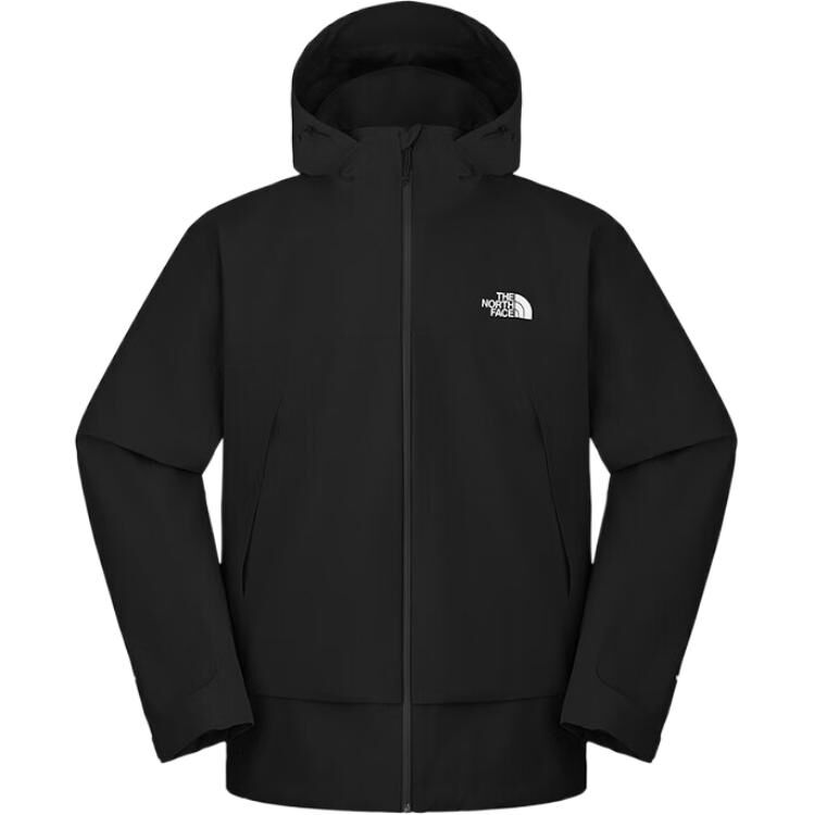 【代購】THE NORTH FACE Urban Exploration SS25 Waterproof And Windproof Windbreaker Jacket Men's Cosmic Black NF0A8BWF-JK3