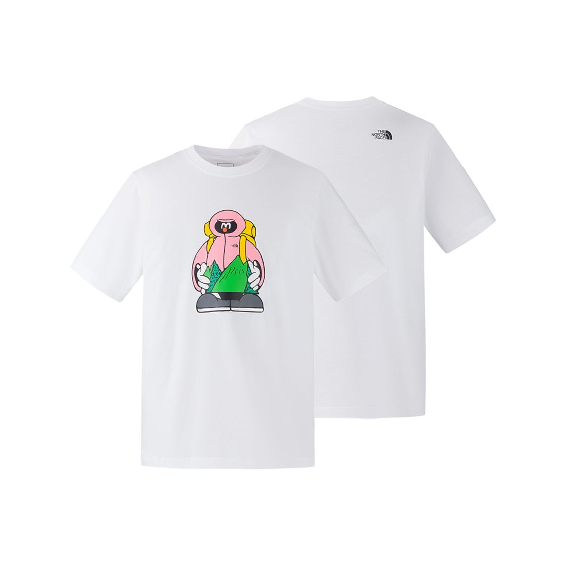 【代購】THE NORTH FACE Urban Exploration SS25 T Shirt Unisex Snow Peak White NF0A8GYZ-FN4