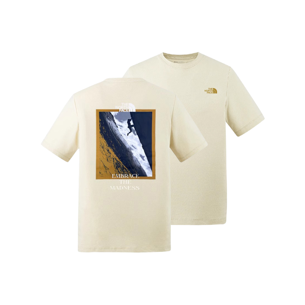 【代購】THE NORTH FACE Urban Exploration SS25 T Shirt Unisex Gravel Sand NF0A8D7B-3X4