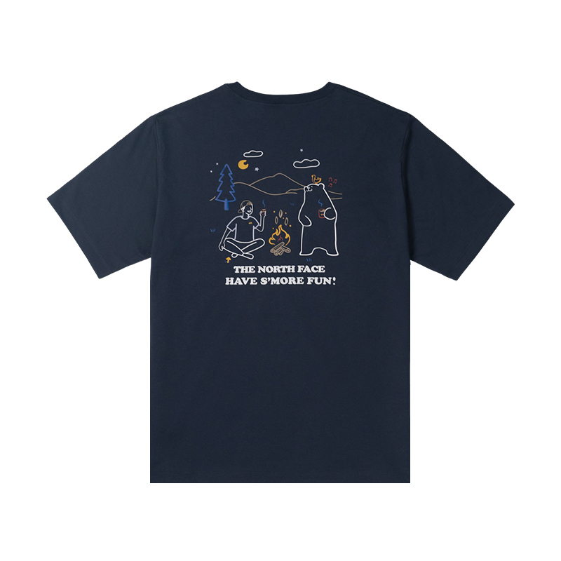 【代購】THE NORTH FACE Urban Exploration T Shirt Unisex The North Face Summit Blue NF0A8DBV-8K2